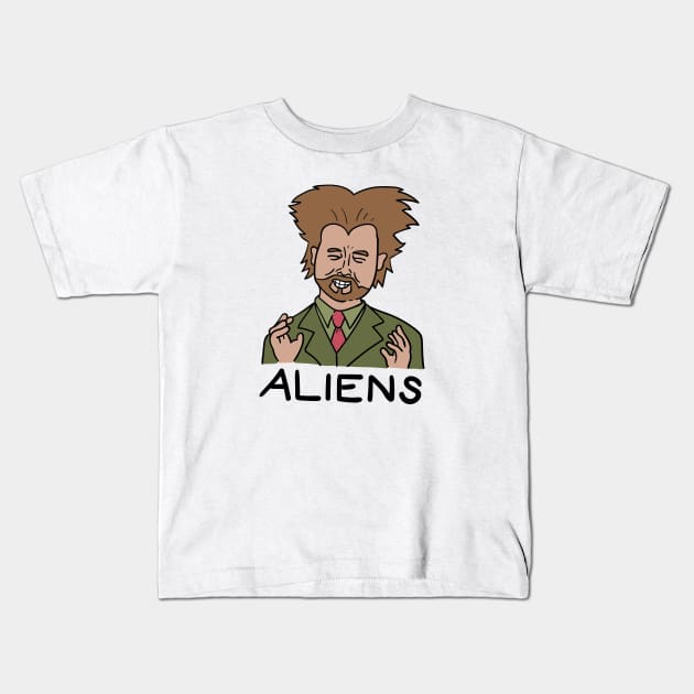 ALIENS Kids T-Shirt by DoctorBillionaire